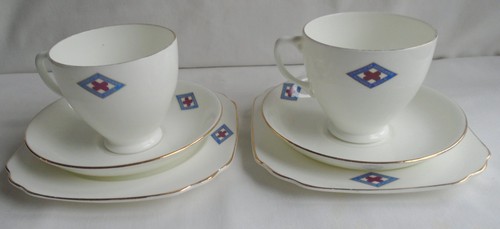 Old royal bone china - 2, x