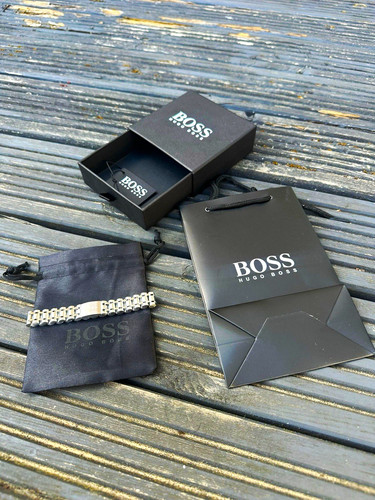 Boss men silver stainless - men's,