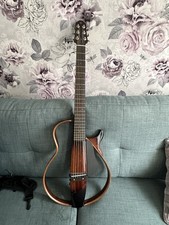 Yamaha SLG200S TBS Silent Acoustic Guitar Tabacco Brown