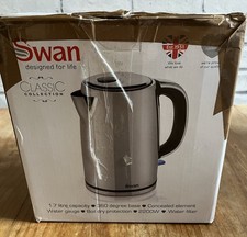Swan SK14060N Classic Jug Kettle Polished Stainless Steel