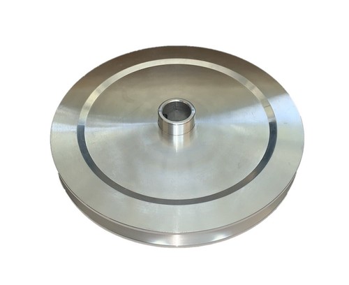 Aluminium pulley a - pulley, section