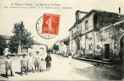 Postcard gard saint - le,