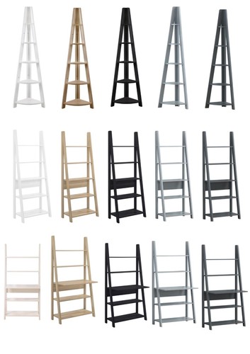 Bookcase ladder shelf unit - unit, 3