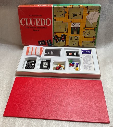 Cluedo 1975 waddingtons - cluedo, 100%