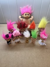 Job Lot Vintage Trolls Dolls