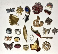 Job-lot 25 X Vintage Brooches 