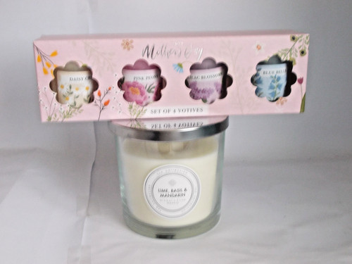 Mothers day votive candle set - mothers,