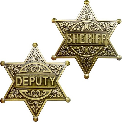 Packs sheriff badge - badge, deputy