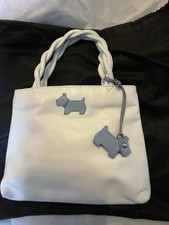 Radley Small Leather Bag White