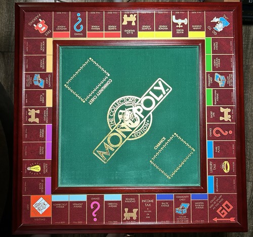 Monopoly franklin mint 1991 - franklin,