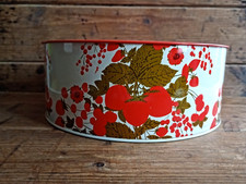 Vintage Cake Storage Tin /