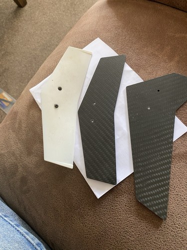 Raptor tail fins carbon - 30/50,