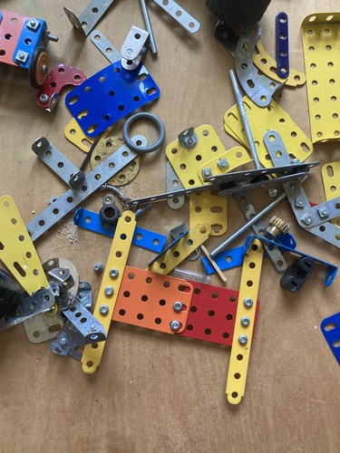 Vintage meccano job lot - vintage, one