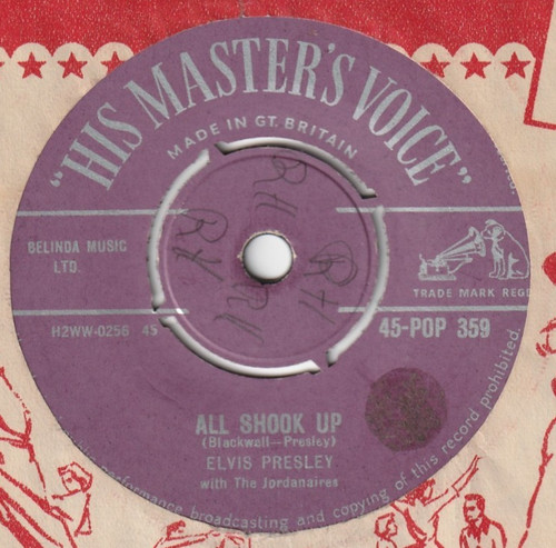 Elvis presley all - , shook
