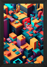 Lego city Framed Wall Art