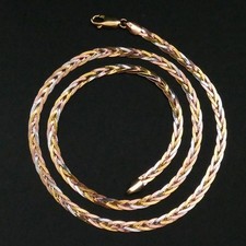 9ct Tri-Colour Gold 375
