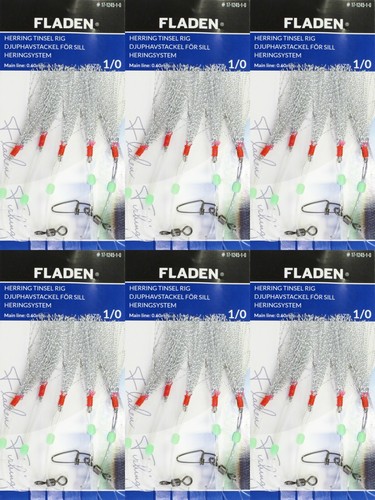 Silver herring feathers - silver,