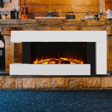 52inch white fireplace suite - 52inch,