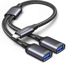 KiWiBiRD USB C splitter 2 port