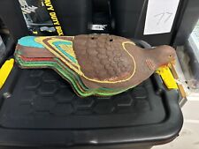 decoy pigeon Set Of 5 Mid Century Italian Kitsch Garden Items Curios Unusual