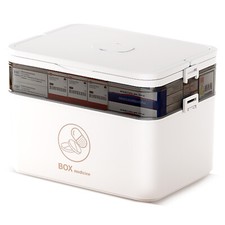 Medicine Storage Box Portable Medication Storage Large-Capacity Medicine Box UK