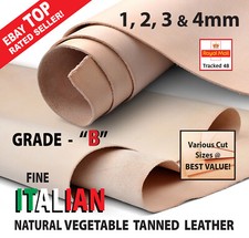 Italian full grain - full, tooling
