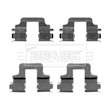 Brake Pad Fitting Kit For Volvo S60 MK2 1.5 T3 Borg & Beck Rear