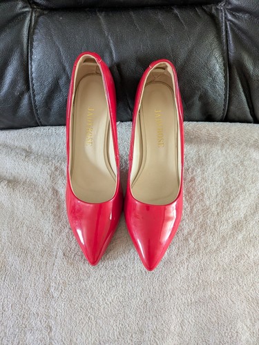 Jady rose red patent leather - rose,