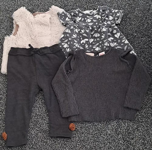 Zara baby girls - 4, piece