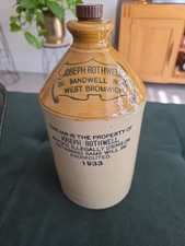 Stone bottle dated 1933