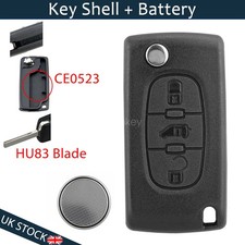 3 Button Remote Car Key Fob