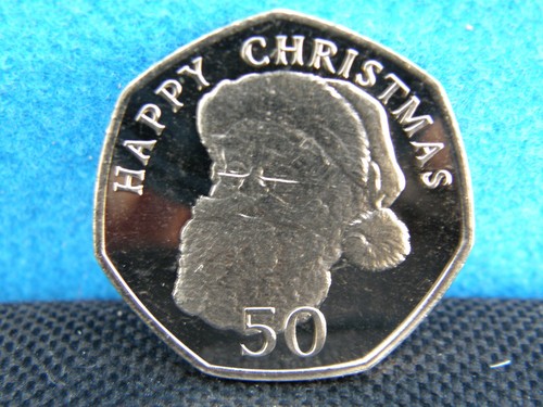 Gibraltar 2011 christmas 50p - christmas,