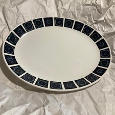 1965-74 Midwinter Pottery Madeira 13.5 x 11" Oval Serving Plate Nicholas Jenkins