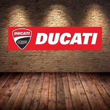 ducati rocket red Banner Garage Workshop mancave PVC sign workshop pitlane