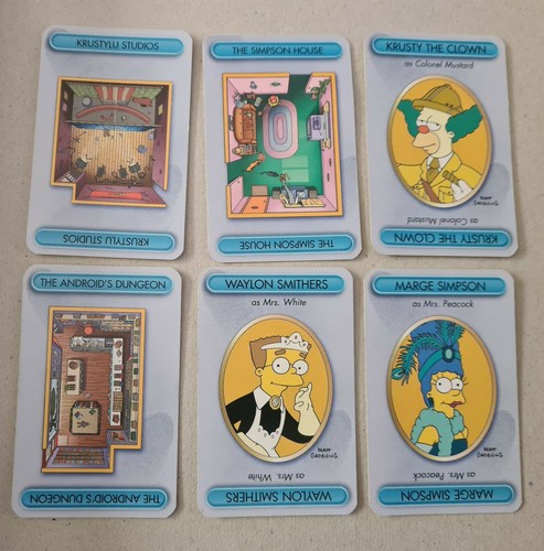 The simpsons cluedo - the,