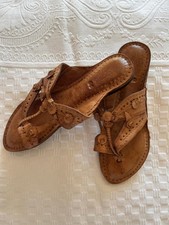 leather sandals - hand made-