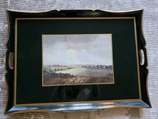 Beautiful Vintage Large Picture Tray