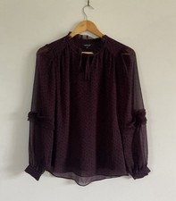 Basque Animal Print Blouse