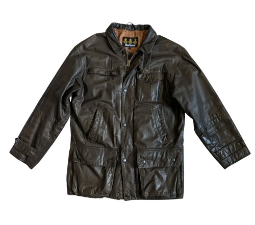 Barbour bushman men - barbour, leather