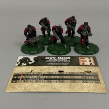 DUST TACTICS DEATH MASKS BLUTKREUZ KORPS LASER GRENADIER SQUAD KONFLICT 47