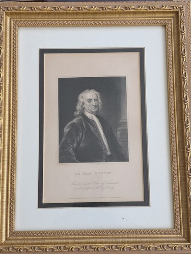 1833 sir isaac newton portrait - sir,