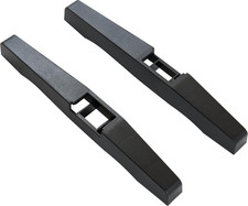 Trouser Press Feet in Black