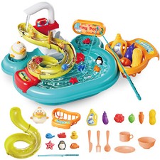 Kids Fishing Slide Water Play