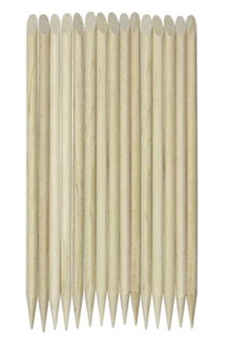 Wood manicure pedicure nail - wood,