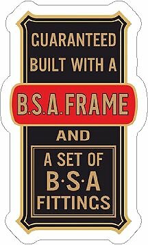 Bsa frame sidecar motorcycles - sidecar,