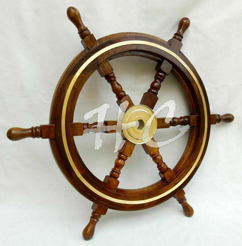 Brass nautical captain - brass,