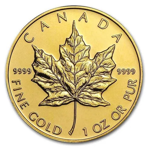 Canadian maple leaf - 1, oz