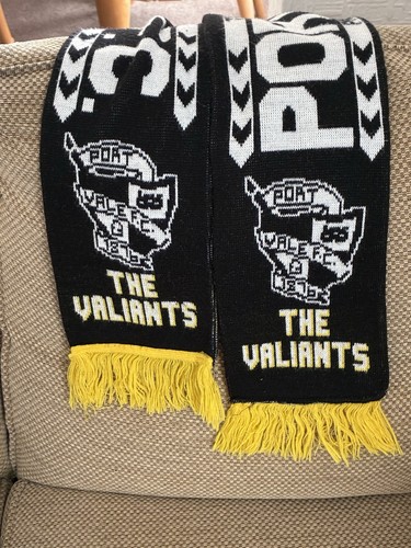 Port vale home scarf - port,