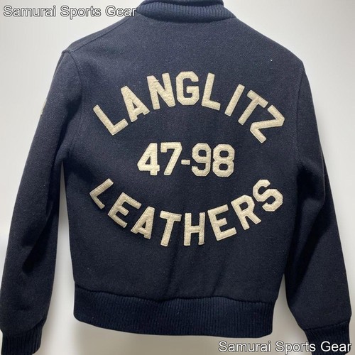 Langlitz leather wool jacket - leather,
