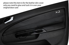 Black stitch front door - front,